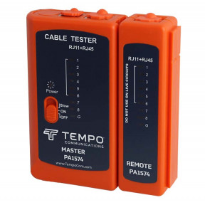 Tempo PA1574 - кабельний тестер LAN Cable-Check