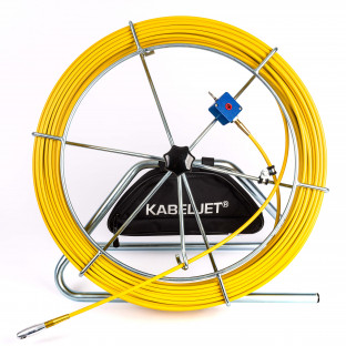 УЗК пристрій для протяжки кабелю Katimex Cablejet 2 в 1, з мідною жилою для трасування каналу, Ø7.4 мм, 30 м