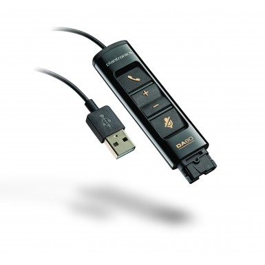 Plantronics DA80 - USB-адаптер для подключения профессиональной гарнитуры к ПК