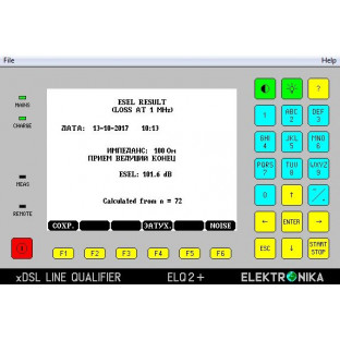 Elektronika SW-403-600 - опція вимірювання ESEL для ELQ 2+