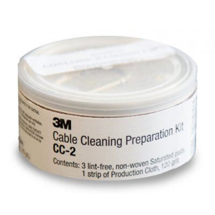 3M CC-2 - комплект для очистки кабеля при разделке (абразивная лента, обезжиривающие салфетки)