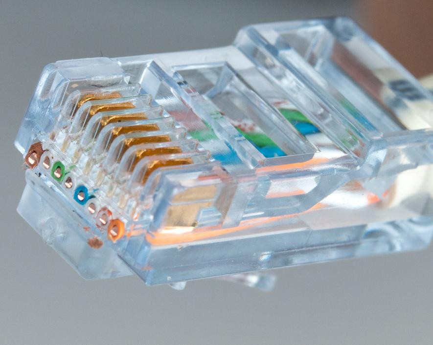 Сквозные коннекторы RJ45 (CAT5e), Jonard Tools (50 шт) купить в ...
