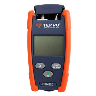 Tempo OPM220 - вимірювач оптичної потужності з джерелом червоного світла