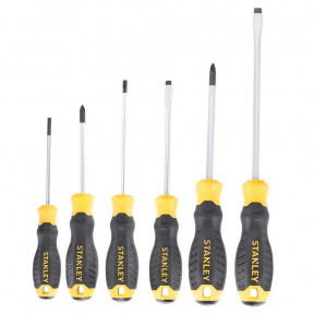 Набір з шести викруток CushionGrip STANLEY STHT161...