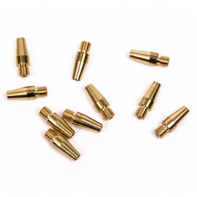 Наконечник Katimex з торцевою зовнішньою різьбою M5 для склопрутка 3 мм (10 шт)