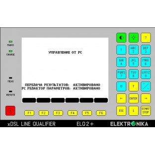 Elektronika SW 403-520-000 - програмна опція редагування параметрів тестування для ELQ2+