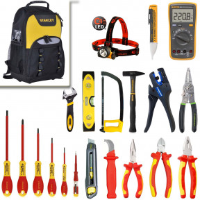 SK-10 полный - набор инструментов электрика