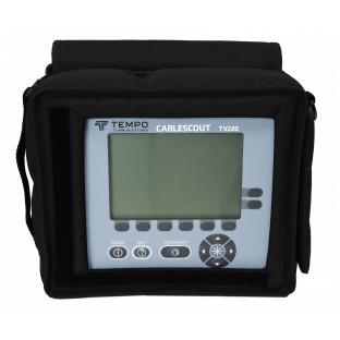 Tempo CableScout TV220 - импульсный рефлектометр для диагностики коаксиальных кабелей (CATV)