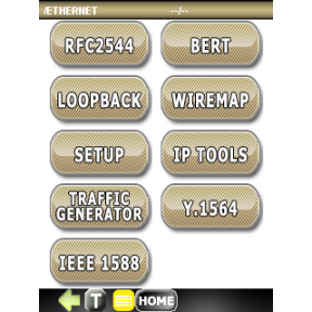 Greenlee DS1G-SW-BAS - опция тестирования Ethernet...