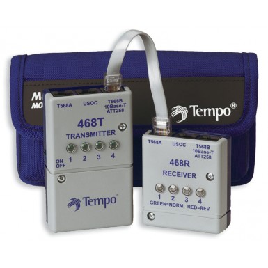 Tempo 468 - кабельный тестер витой пары