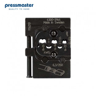 Матрица Pressmaster - для клеммных наконечников: 0.5 - 1.5 мм² и 1.5 - 2.5 мм² и 4 - 6 мм²