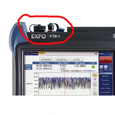 EXFO VPM2X - опция измерителя мощности GeX (от 26 до -64 дБм) и VFL для FTB-1 и FTB-200