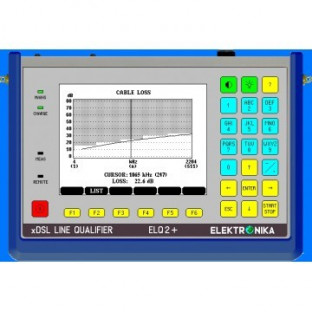 Elektronika ELQ2+ - аналізатор кабельних ліній зв'язку