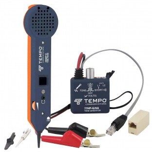 Tempo 701K-G/6A - кабельний трекер, тон генератор і щуп для пошуку і прозвонки кабелю (з посиленими 