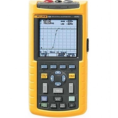 Fluke ScopeMeter 124/S - осциллограф цифровой с комплектом SCC 120