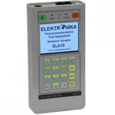 ELEKTRONIKA ELA 10 - анализатор НЧ линий
